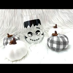 Frankenstein Wine Glass